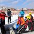 Erzincan da karda rafting heyecanı