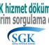 SGK Borç Prim sorgulama - E-Devlet SSK Hizmet Dökümü