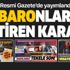 AYM'nin 'çoklu baro' kararının gerekçesi Resmi Gazete'de! AYM'nin 'çoklu baro' kararının gerekçesi Resmi Gazete'de!