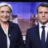 Fransa'da ibre Macron'u gösteriyor Fransa'da ibre Macron'u gösteriyor