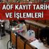 2017 AÖF açıköğretim kayıt işlemleri nasıl olacak? AÖF kayıt yenileme hangi tarihte ne zaman başlıyor?