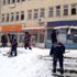 DİSKİ ekiplerinden kar temizleme çalışmalarına destek