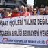 DİSK'ten direnen inşaat işçilerine destek DİSK'ten direnen inşaat işçilerine destek