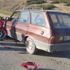 Otomobille çarpışan motosikletteki kasksız 2 çocuk yaralandı Otomobille çarpışan motosikletteki kasksız 2 çocuk yaralandı