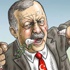 Alman karikatürist Erdoğan’ı ‘barışı yok eden lider’ olarak resmetti