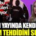 ﻿Canlı yayında kendi ölüm tehdidini sundu