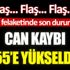 ﻿Sel felaketinde can kaybı 55'e yükseldi