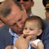 Cumhurbaşkanı Erdoğan, en küçük adaşıyla böyle poz verdi