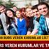 2018 Burs veren kurumlar listesi Üniversite karşılıksız burs veren kurumlar tam liste ve şartları