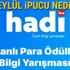 Hadi 16 Eylül ipucu nedir? Hadi ipucu 16 Eylül sorusunun cevabı nedir? Hadi ipucu Dergilik’te Hadi 16 Eylül ipucu nedir? Hadi ipucu 16 Eylül sorusunun cevabı nedir? Hadi ipucu Dergilik’te