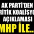 AK Parti'den kritik açıklama