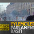Lübnan'da göstericiler parlamento binasına yürüdü Lübnan'da göstericiler parlamento binasına yürüdü