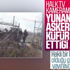 Yunan askeri Halk TV kameramanına plastik mermi sıktı