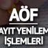 Yarın başlıyor! AÖF kayıt yenileme nasıl yapılır? Yarın başlıyor! AÖF kayıt yenileme nasıl yapılır?