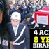 4 acılı eş 8 yetim bıraktılar!