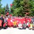 Beyşehir de doğaseverler şehitler anısına dağa tırmandı