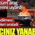 ﻿Aracınız yanabilir