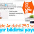 250 sanatçı hayır dediklerini gazete ilanıyla duyurdu 250 sanatçı hayır dediklerini gazete ilanıyla duyurdu
