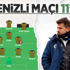 Emre Belözoğlu'nun Denizlispor maçı muhtemel 11'i Emre Belözoğlu'nun Denizlispor maçı muhtemel 11'i