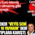 ﻿Sedat Peker; Veyis seni yine top 10 yaparım deyince kayıplara karıştı. Cem Küçük ve Rasim Ozan Kütahyalı sanki yer yarıldı içine girdiler