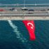 15 Temmuz Şehitler Köprüsü'ne Türk ve KKTC bayrakları asıldı