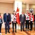 Milli sporculardan Vali Gürel e ziyaret