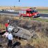 Şanlıurfa'da meydana gelen trafik kazasında Jandarma Uzman Çavuş yaralandı