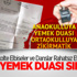 Yemek Duası Hürriyet'i Gerdi!
