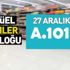 A101'de bu hafta! 27 Aralık Perşembe güncel aktüel ürünler kataloğu fiyat listesi