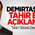 Demirtaş'tan Tahir Elçi Açıklaması