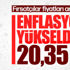 Ocak ayı enflasyon rakamları açıklandı