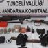 Tunceli kırsalında PKK'ya ait çok sayıda silah, mühimmat ve patlayıcı bulundu