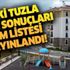 TOKİ Tuzla kura sonuçları isim listesi yayınlandı! İşte isim isim 2+1 ve 3+1 konut hak sahipleri listesi