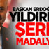 Başkan Erdoğan'dan Yıldırım'a şeref madalyası