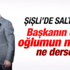 Sarıgül'den Hayri İnönü'ye meclis mesajı Sarıgül'den Hayri İnönü'ye meclis mesajı
