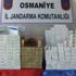 Yolcuların çuvalından 5 bin 500 paket kaçak sigara çıktı