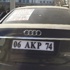 50 bin TL’ye ‘AKP’ plaka 50 bin TL’ye ‘AKP’ plaka