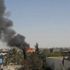 Gazze'de tanker patladı