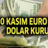 Dolar kuru bugün ne kadar? (10 Kasım 2019 dolar - euro fiyatları) Dolar kuru bugün ne kadar? (10 Kasım 2019 dolar - euro fiyatları)
