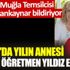 ﻿Datça'da yılın annesi emekli öğretmen Yıldız Ekebaş