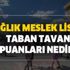 Sağlık meslek lisesi taban tavan puanları nedir? 2020 Sağlık meslek lisesi boş kontenjanları açıklandı mı?