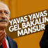 Kemal Kılıçdaroğlu'ndan Mansur Yavaş'a yeşil ışık Kemal Kılıçdaroğlu'ndan Mansur Yavaş'a yeşil ışık