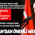 Başkan Erdoğan Suriye sınırında güvenli bölge konusunda ABD'ye son uyarısını yaptı: Sabrımız yok