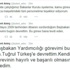 Arınç görevini Tuğrul Türkeş'e devretti
