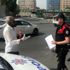 Polisten taksiciye korona cevabı: Bu virüs boşluğa gelmez