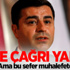 Demirtaş'tan CHP'ye kritik çağrı