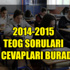 MEB 2014-2015 TEOG puan hesaplama MEB 2014-2015 TEOG puan hesaplama