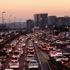 İstanbul'da mesai bitimi trafik yoğunluğu