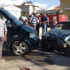 Aksaray'da otomobille hafif ticari araç çarpıştı: 6 yaralı