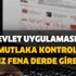E-Devlet uygulamasına girip mutlaka kontrol edin! Başınız fena derde girebilir! Bu işlemi hemen yapın!